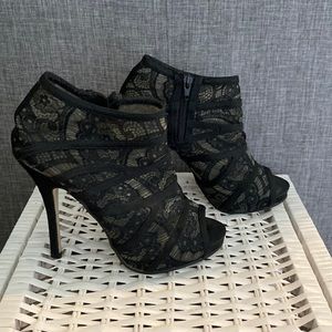 Lace booties